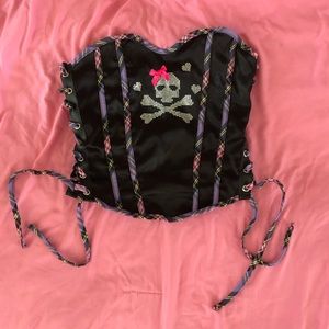 laced adjustable corset